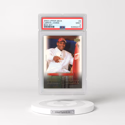 2003 Upper Deck Lebron James Box Set #8 LeBron James (PSA 9 MINT)