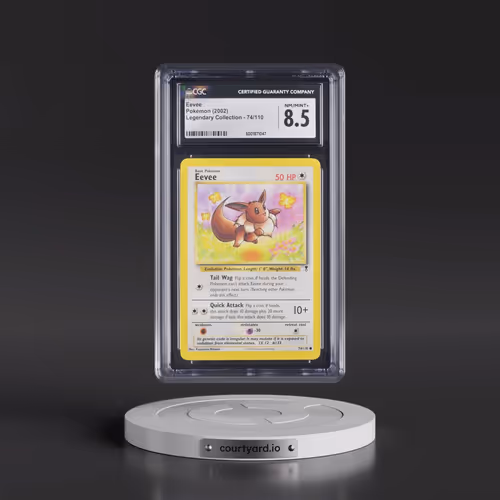 2002 Legendary Collection #74/110 Eevee (CGC 8.5 NM-MT+)