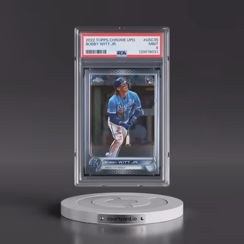 2022 Topps Chrome Update #USC35 Bobby Witt Jr. (PSA 9 MINT)