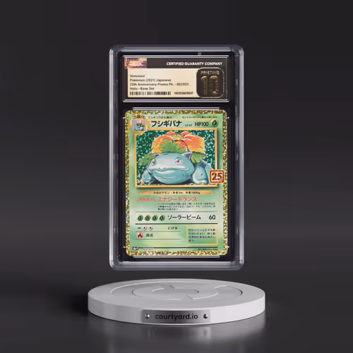 2021 25th Anniversary Promo Pack - S8a-P #002/025 Venusaur - Base Set Holo (CGC 10 PRISTINE)