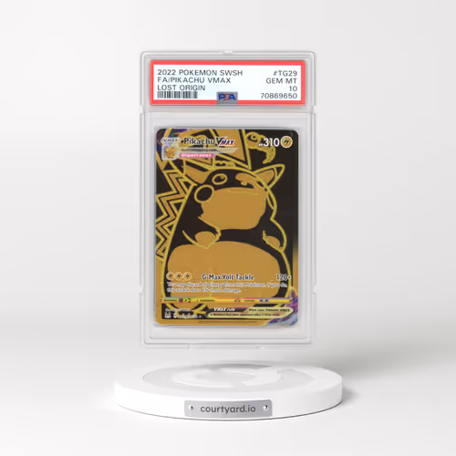 2022 Lost Origin #TG29 Pikachu VMAX - Holo (PSA 10 GEM MINT)