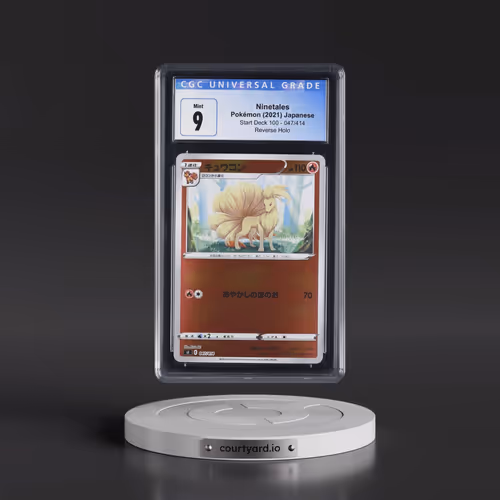 2021 Start Deck 100 #047/414 Ninetales - Reverse Holo (CGC 9 MINT)