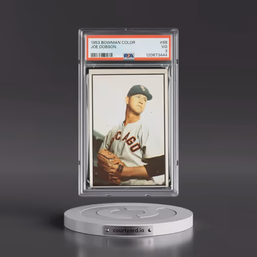 1953 Bowman Color #88 Joe Dobson (PSA 3 VG)