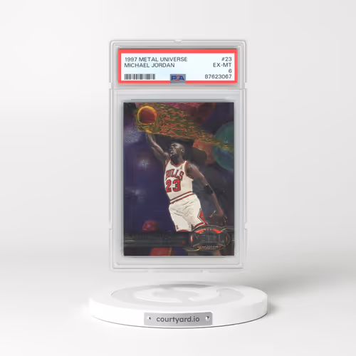 1997 Metal Universe #23 Michael Jordan (PSA 6 EX-MT)