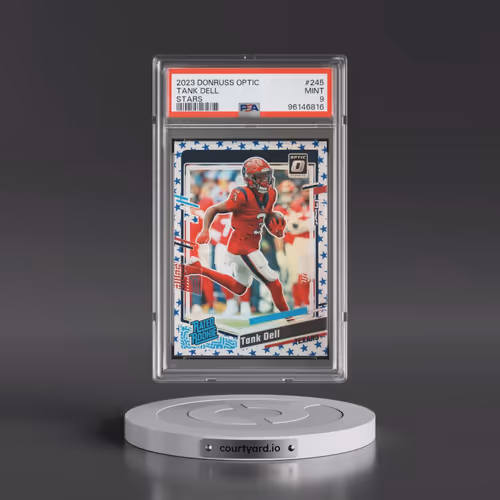 2023 Panini Donruss Optic #245 Tank Dell - Stars (PSA 9 MINT)