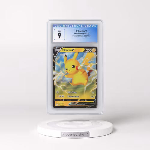 2019 Fusion Strike #086/264 Pikachu V - Holo (CGC 9 MINT)