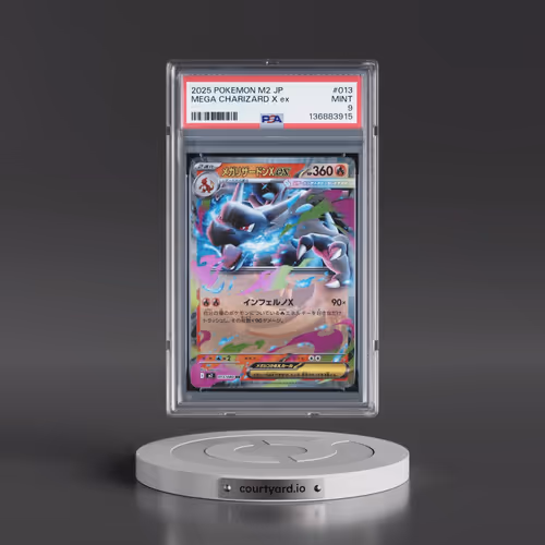 2025 Pokémon M2-Inferno X #013 Mega Charizard X EX - Holo (PSA 9 MINT)