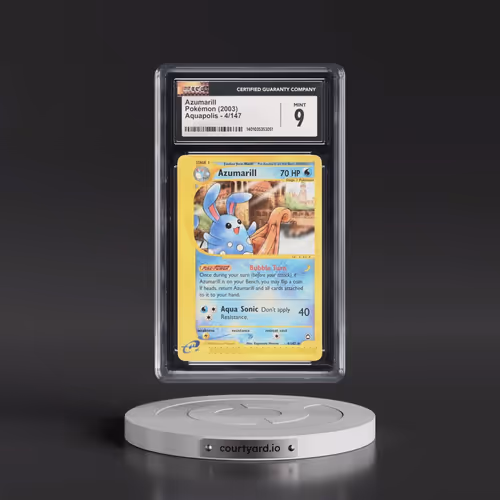 2003 Aquapolis #4/147 Azumarill (CGC 9 MINT)