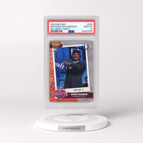 2023 Panini Instant NFL Draft Night #DN4 Anthony Richardson (PSA 10 GEM MINT)