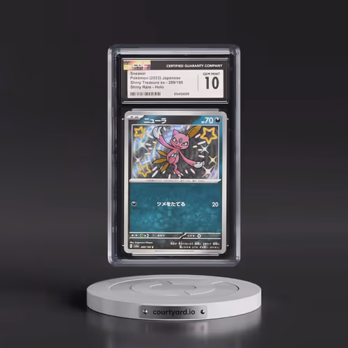 2023 Shiny Treasure ex #289/190 Sneasel - Shiny Rare Holo (CGC 10 GEM MINT)