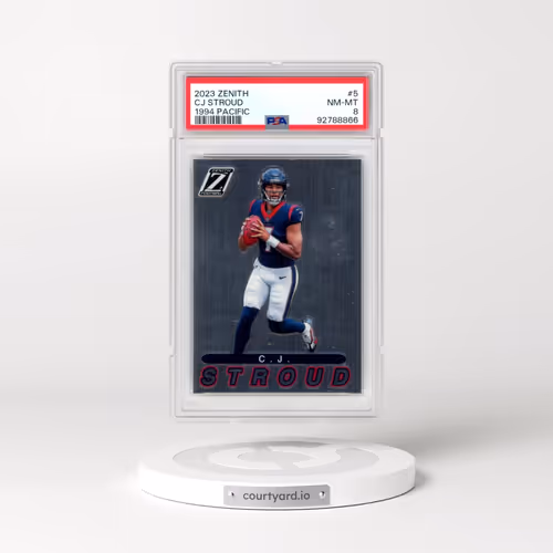 2023 Panini Zenith 1994 Pacific #5 CJ Stroud (PSA 8 NM-MT)