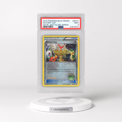 2013 Pokémon Black & White Promo #BW31 Victory Cup - 1st Place-Battle Road Spring (PSA 9 MINT)