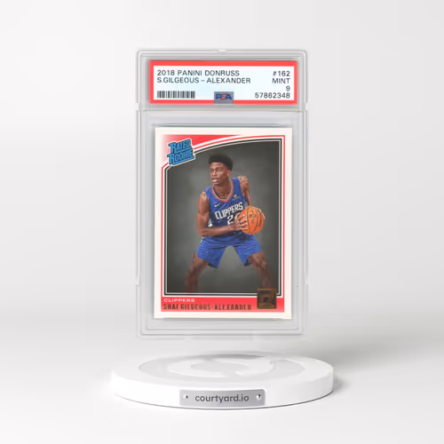 2018 Panini Donruss #162 Shai Gilgeous-Alexander (PSA 9 MINT)