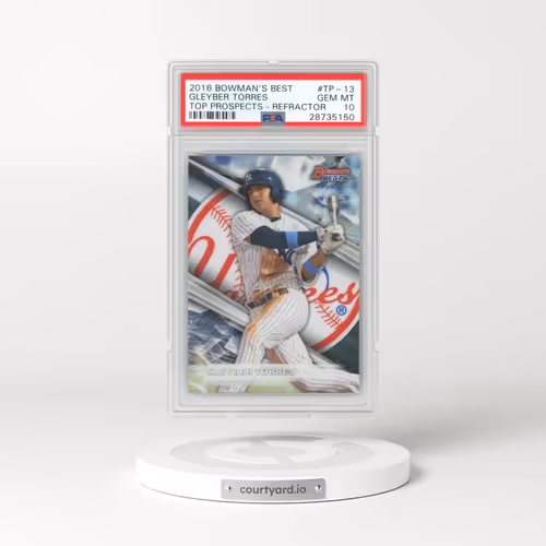 2016 Bowman's Best Top Prospects #TP-13 Gleyber Torres - Refractor (PSA 10 GEM MINT)