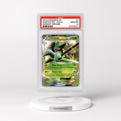 2015 Pokémon XY Ancient Origins #7 Sceptile EX - Holo (PSA 10 GEM MINT)
