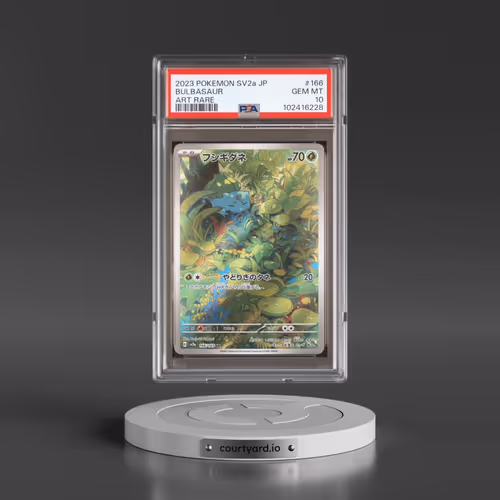 2023 Pokémon Sv2a-Pokemon 151 #166 Bulbasaur - Art Rare (PSA 10 GEM MINT)