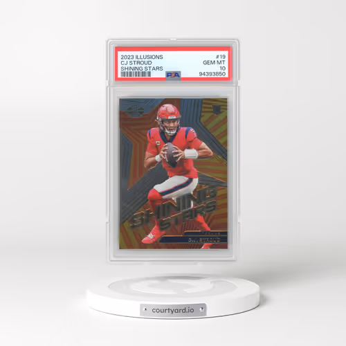 2023 Panini Illusions Shining Stars #19 CJ Stroud (PSA 10 GEM MINT)
