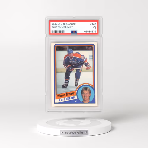1984 O-Pee-Chee #243 Wayne Gretzky (PSA 3 VG)