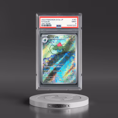 2023 Pokémon Sv2a-Pokemon 151 #167 Ivysaur - Art Rare (PSA 9 MINT)