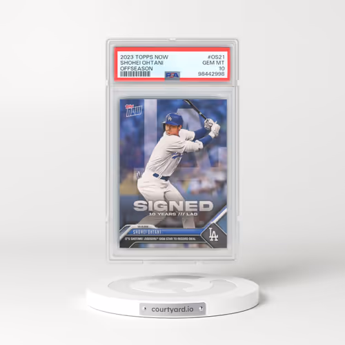 2023 Topps Now Offseason #OS21 Shohei Ohtani (PSA 10 GEM MINT)