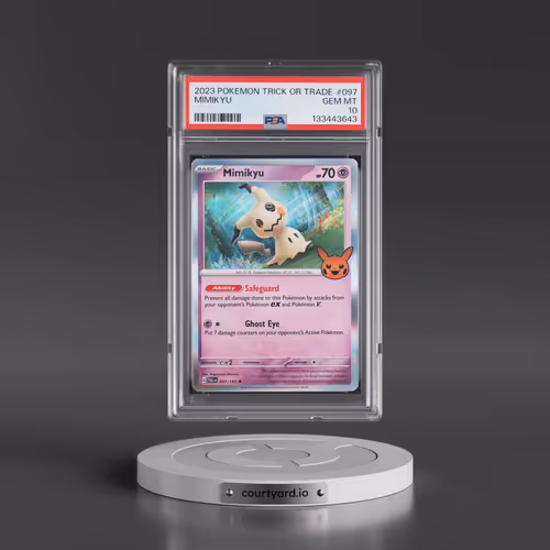 2023 Pokémon Trick or Trade #097 Mimikyu (PSA 10 GEM MINT)