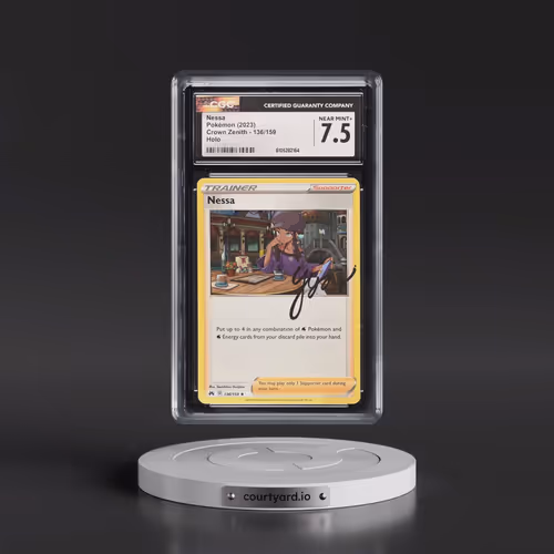 2023 Crown Zenith #136/159 Nessa - Holo (CGC 7.5 NM+)