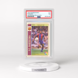 1994 Mundicromo Las Fichas de La Liga #18 Romario (PSA 7 NM)