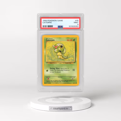 1999 Pokémon Game #45 Caterpie (PSA 9 MINT)