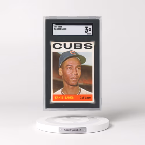 1964 Topps #55 Ernie Banks (SGC 3 VG)