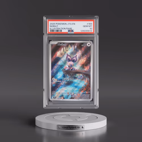 2025 Pokémon Jtg EN-Journey Together #169 Noibat - Illustration Rare (PSA 10 GEM MINT)