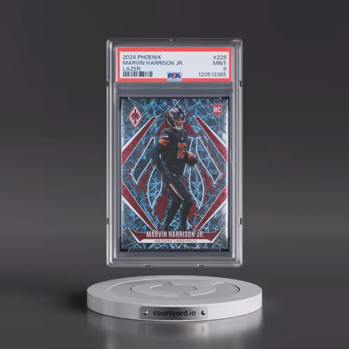 2024 Panini Phoenix #226 Marvin Harrison Jr. - Lazer (PSA 9 MINT)