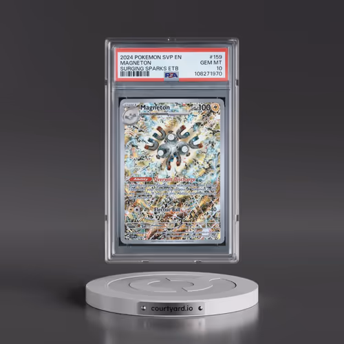 2024 Pokémon Svp EN-SV Black Star Promo #159 Magneton - Surging Sparks Elite Trainer Box (PSA 10 GEM