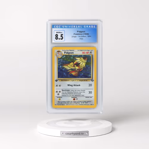 1999 Jungle #8/64 Pidgeot - 1st Edition Holo (CGC 8.5 NM-MT+)
