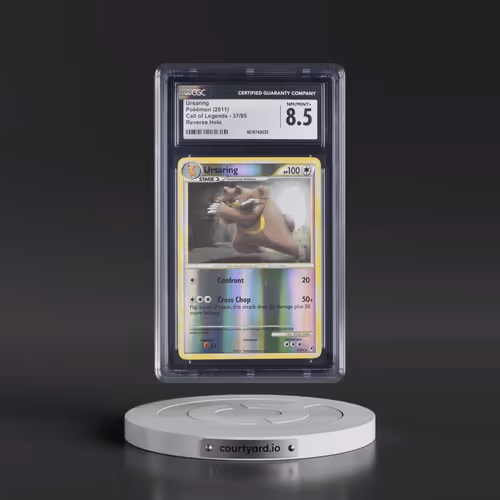 2011 Call of Legends #37/95 Ursaring - Reverse Holo (CGC 8.5 NM-MT+)