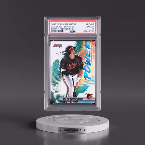 2019 Bowman's Best Power Producers #PP-AR Adley Rutschman (PSA 10 GEM MINT)