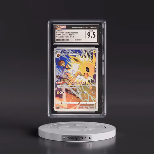 2021 VMAX Climax #193/184 Jolteon - Character Rare Holo (CGC 9.5 MINT+)