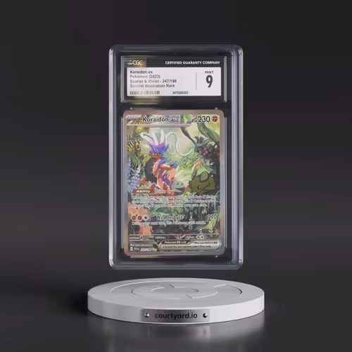 2023 Scarlet & Violet #247/198 Koraidon ex - Special Illustration Rare (Holo) (CGC 9 MINT)