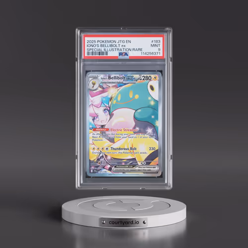 2025 Pokémon Jtg EN-Journey Together #183 Iono's Bellibolt EX - Holo Special Illustration Rare (PSA