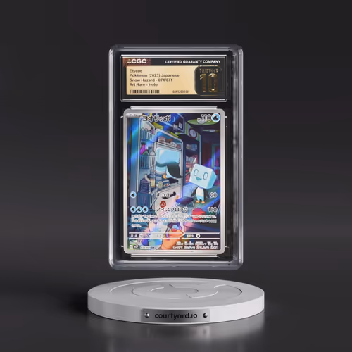 2023 Pokémon Sv2p-Snow Hazard #074 Eiscue - Art Rare (CGC 10 PRISTINE)