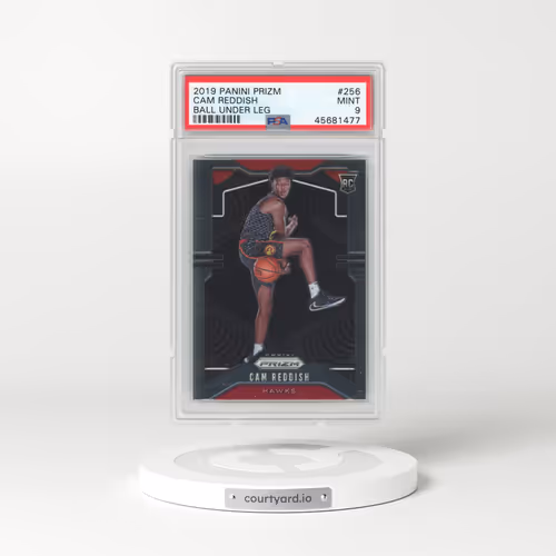 2019 Panini Prizm #256 Cam Reddish - Variation (PSA 9 MINT)