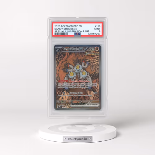 2025 Pokémon Pre EN-Prismatic Evolutions #159 Sandy Shocks EX - Holo Special Illustration Rare (PSA