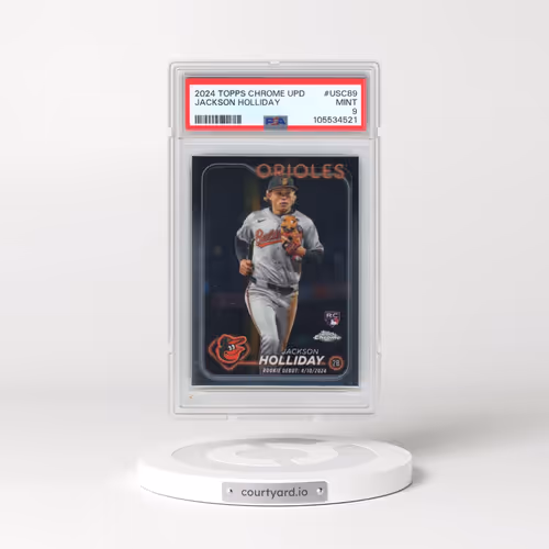 2024 Topps Chrome Update #USC89 Jackson Holliday (PSA 9 MINT)