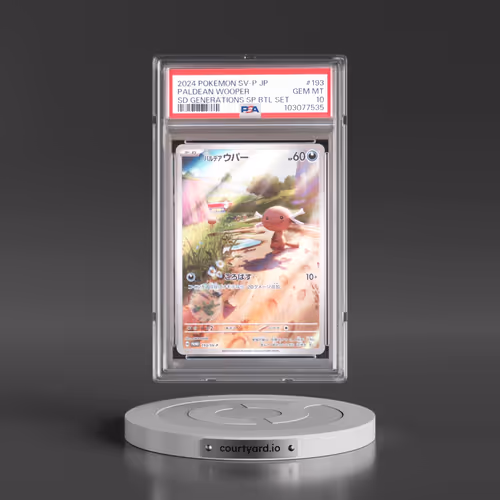 2024 Pokémon SV-P Promo #193 Paldean Wooper - Start Deck Generations Special Battle Set (PSA 10 GEM