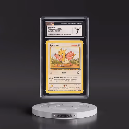 1999 Jungle #62/64 Spearow (CGC 7 NM)