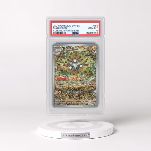 2024 Pokémon Svp EN-SV Black Star Promo #159 Magneton - Surging Sparks Elite Trainer Box (PSA 10 GEM