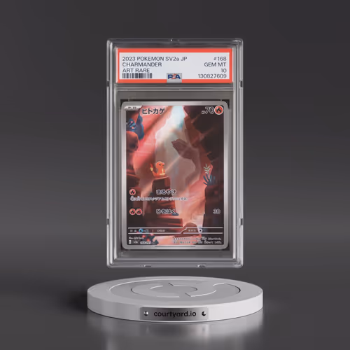 2023 Pokémon Sv2a-Pokémon 151 #168 Charmander - Art Rare (PSA 10 GEM MINT)