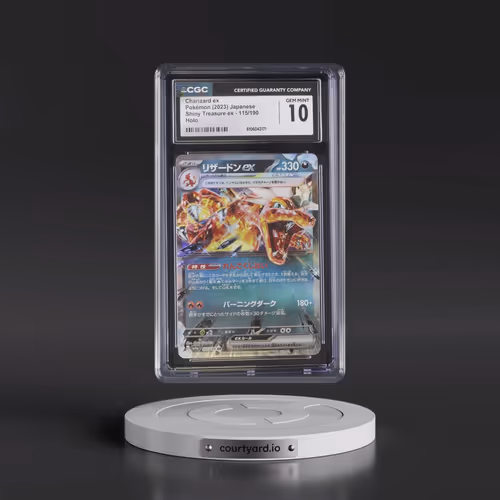 2023 Shiny Treasure ex #115/190 Charizard ex - Holo (CGC 10 GEM MINT)
