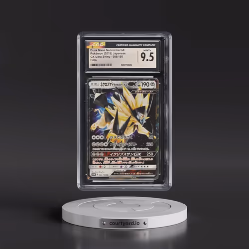 2018 GX Ultra Shiny #086/150 Dusk Mane Necrozma GX - Holo (CGC 9.5 MINT+)