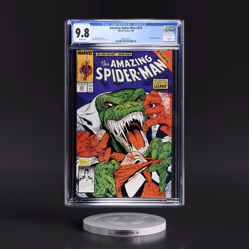 Amazing Spider-Man #313 CGC 9.8 White Pages (Marvel Comics, 3/89)