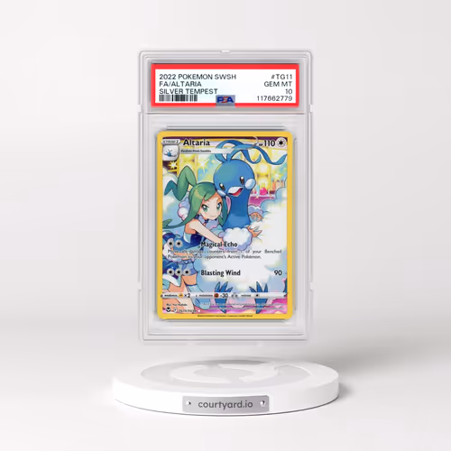 2022 Pokémon Sword & Shield Silver Tempest #TG11 Altaria - Full Art (PSA 10 GEM MINT)